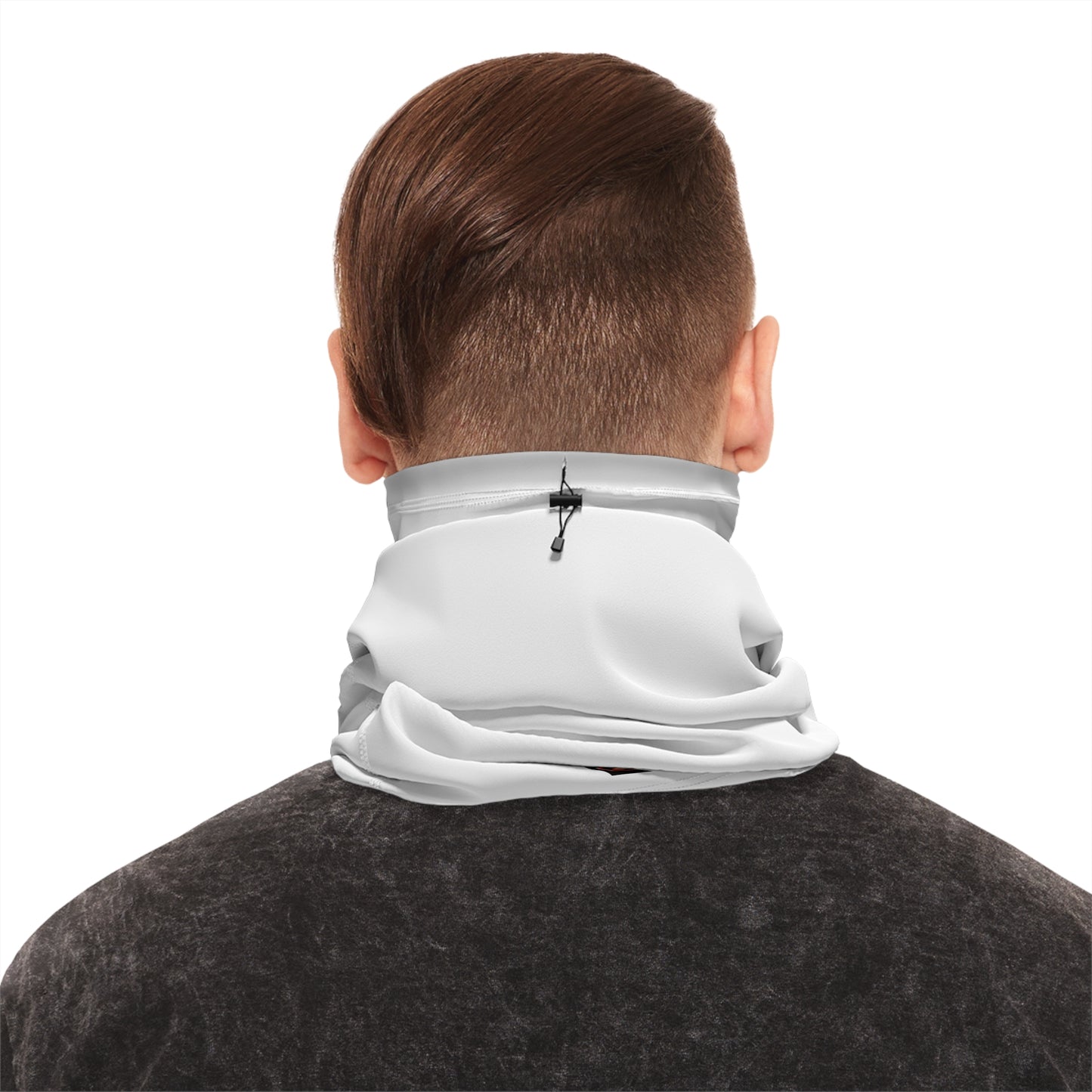Skull Winter Neck Gaiter With Drawstring