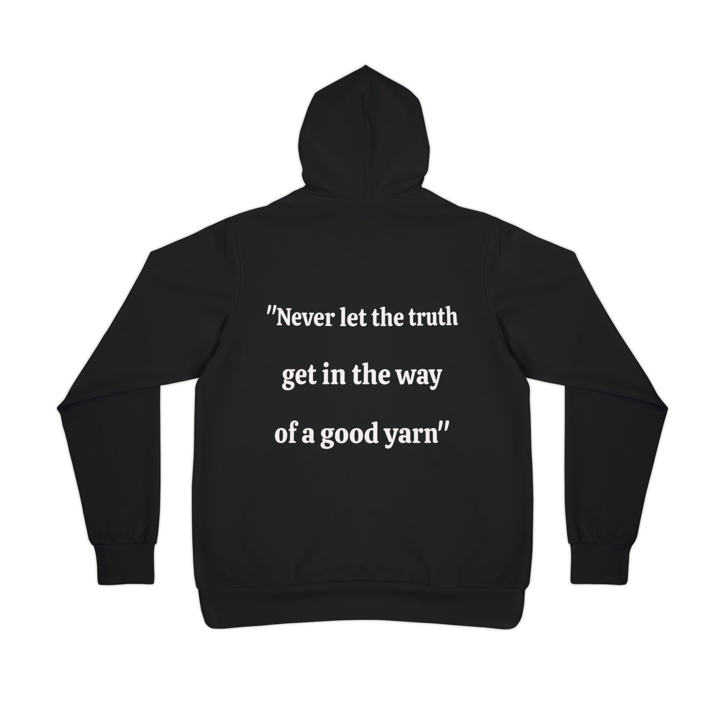 Athletic Hoodie with Chopper Quote Design
