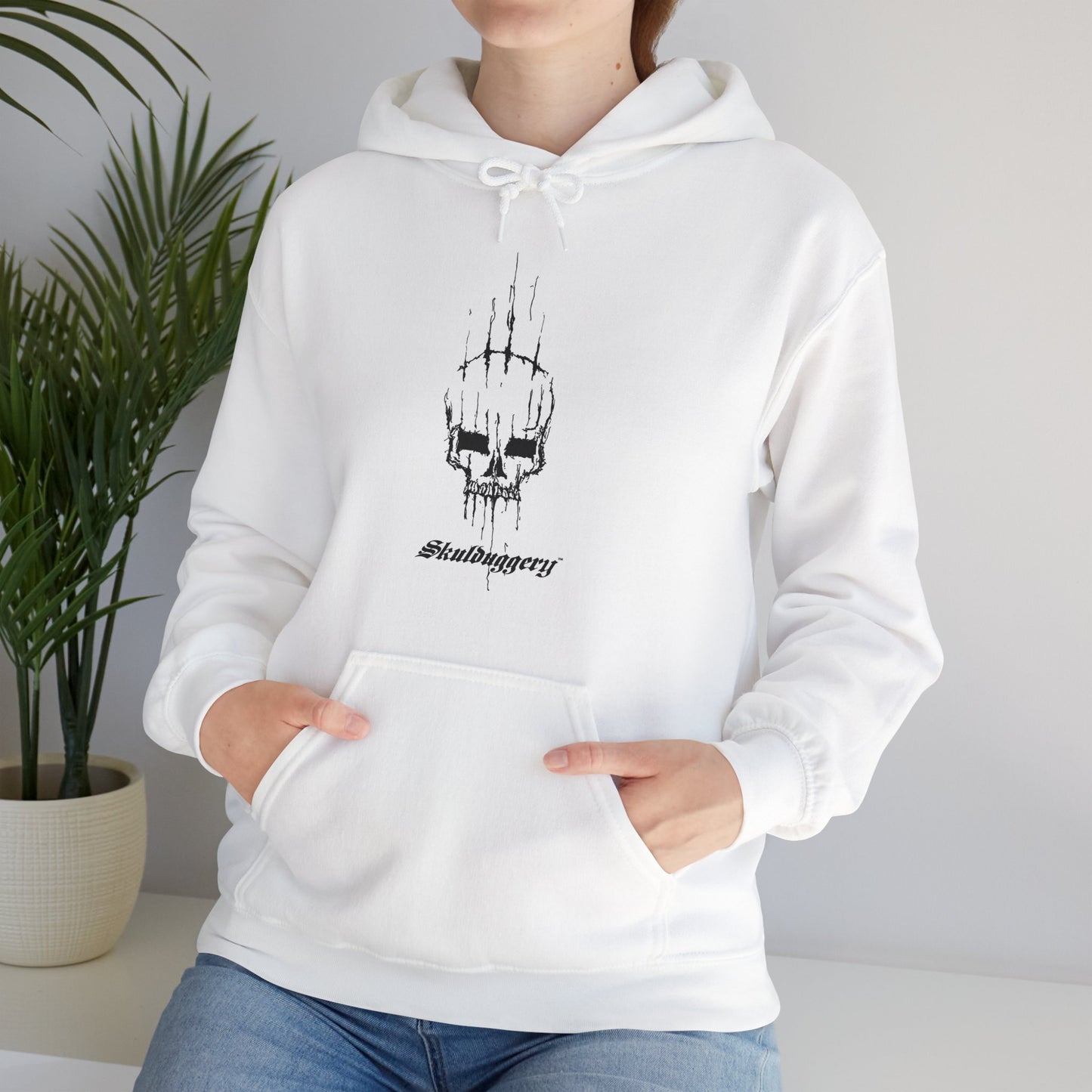 Skull Unisex Heavy Blend™ Hooded Sweatshirt