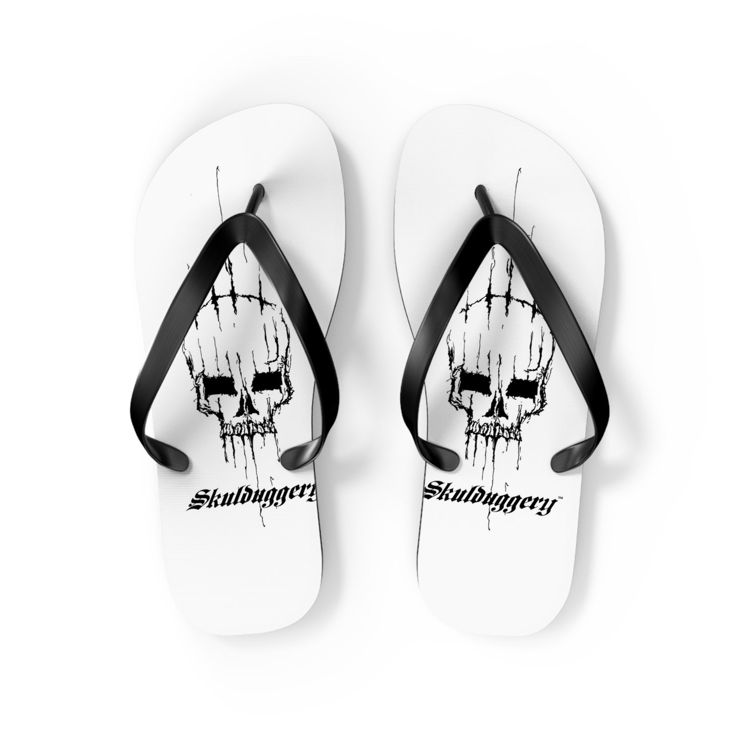 Skull Flip Flops