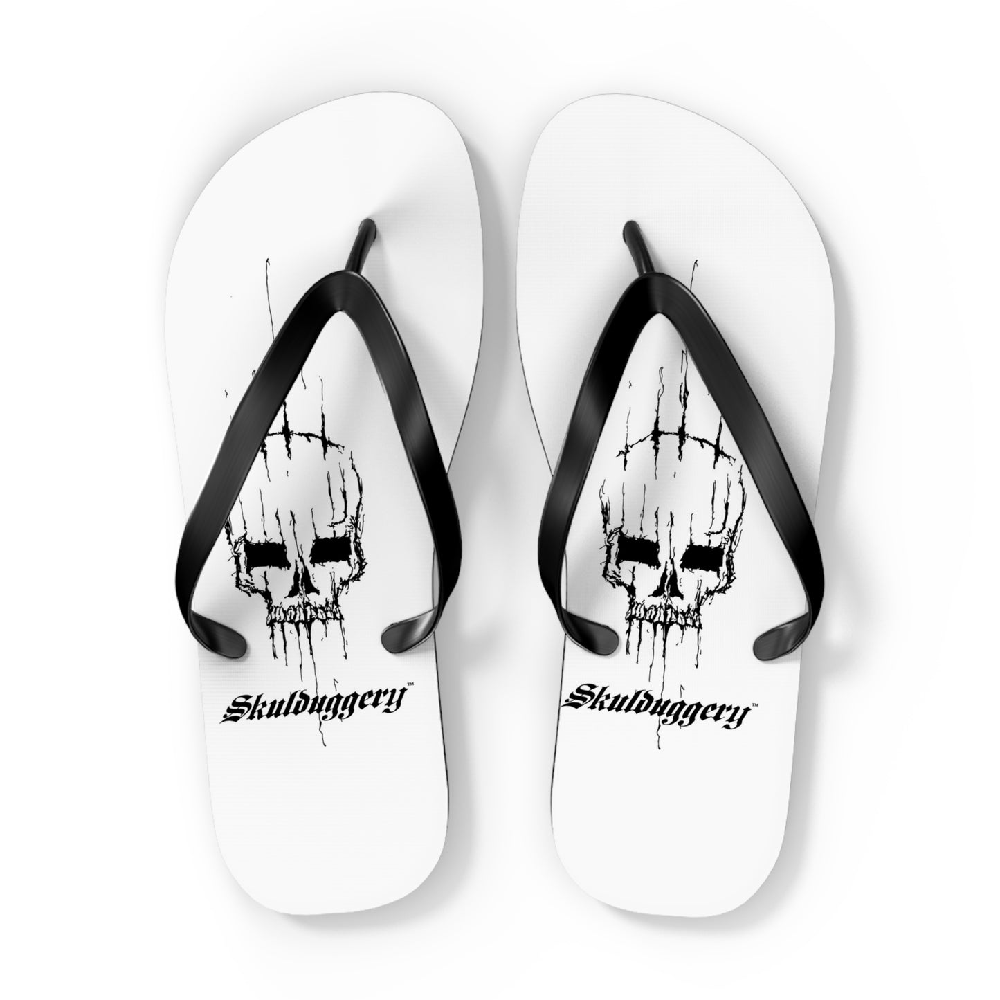 Skull Flip Flops
