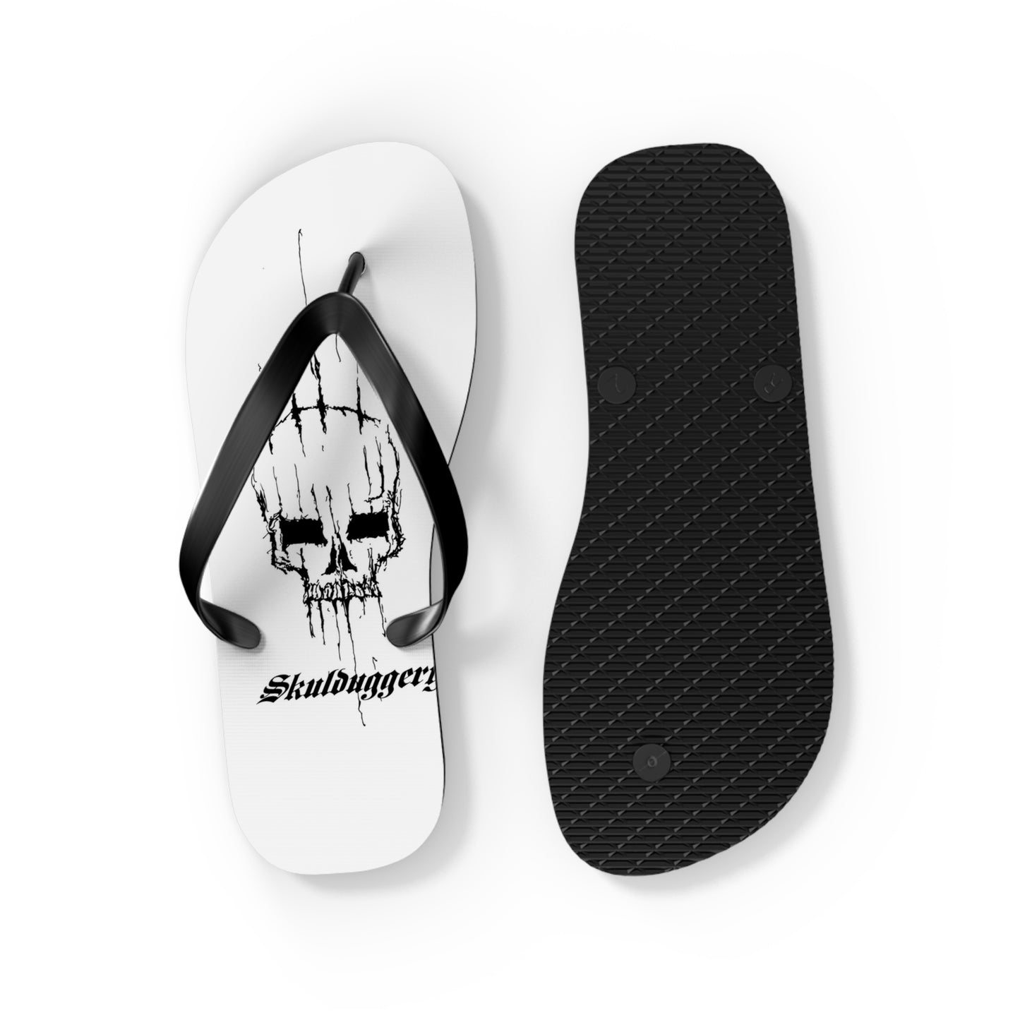 Skull Flip Flops