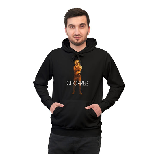 Athletic Hoodie with Chopper Quote Design