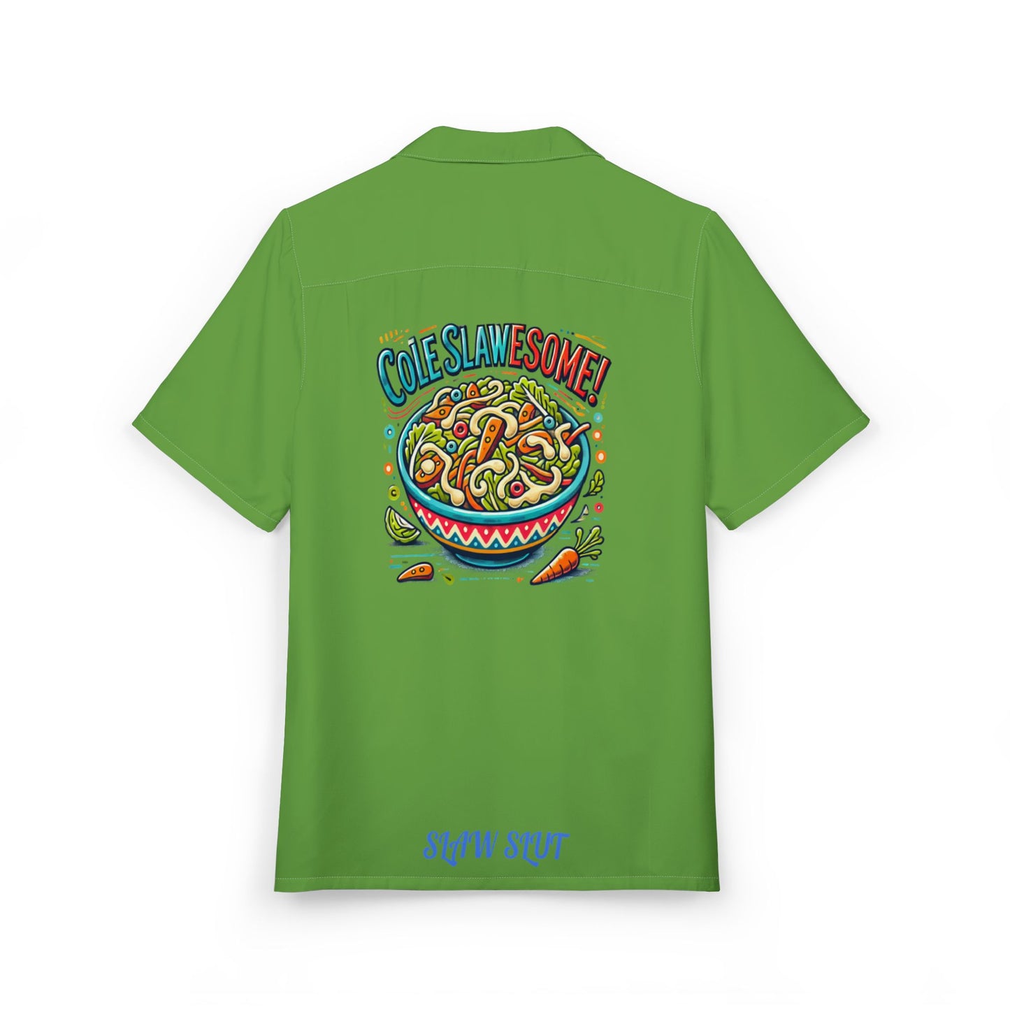 Button-Down Shirt - Funny Coleslaw Design