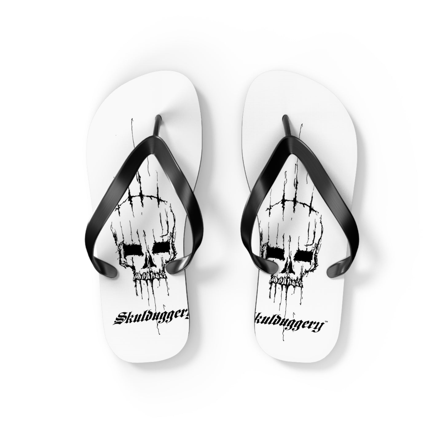 Skull Flip Flops