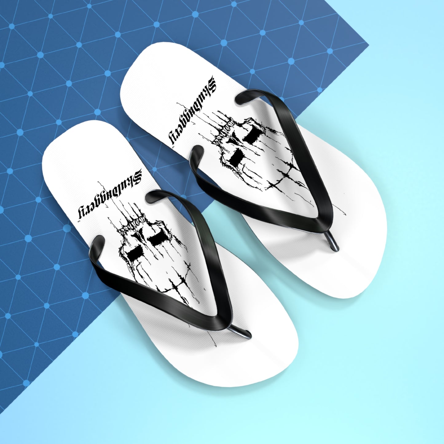 Skull Flip Flops