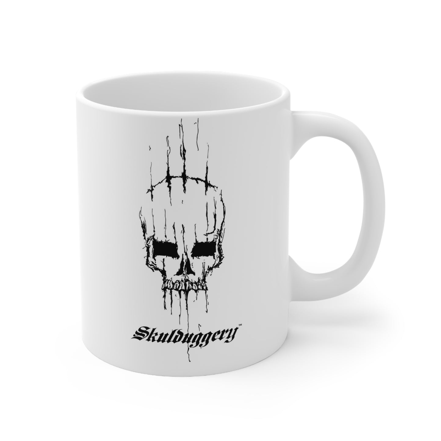 Skull Ceramic Mug 11oz