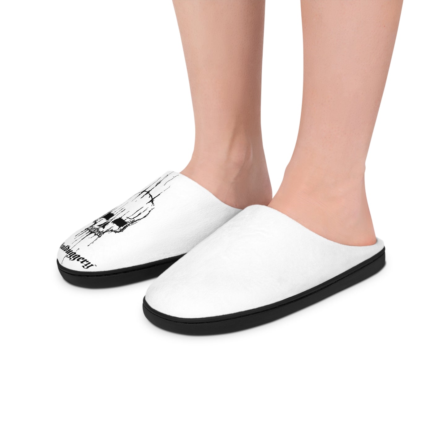 Women's Slippers Skulduggery Design Indoor Comfort Shoes