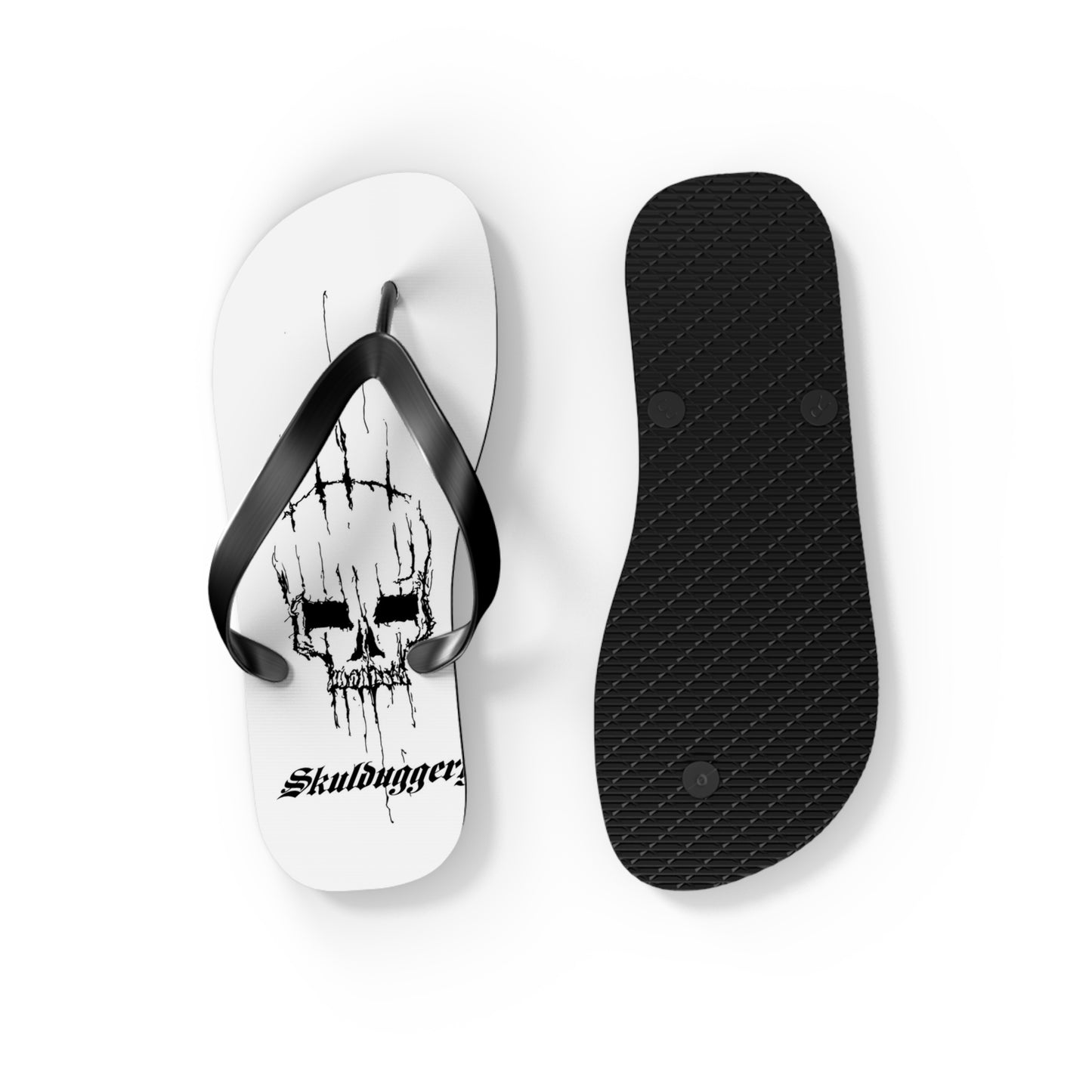 Skull Flip Flops