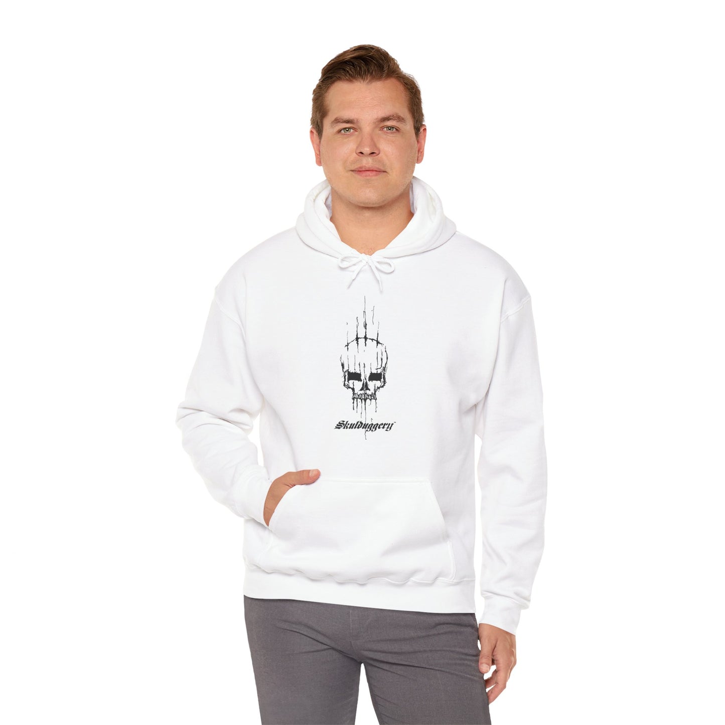 Skull Unisex Heavy Blend™ Hooded Sweatshirt