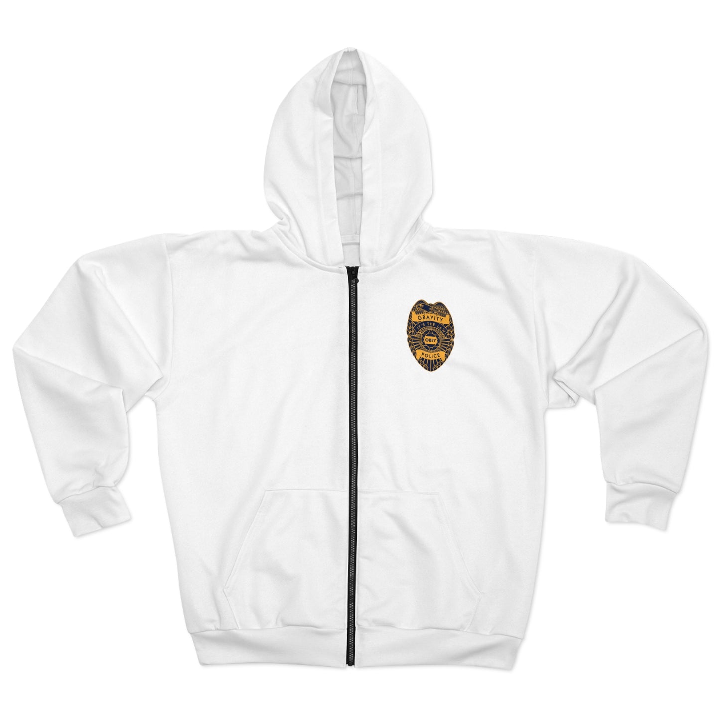Obey the Law Zip Hoodie