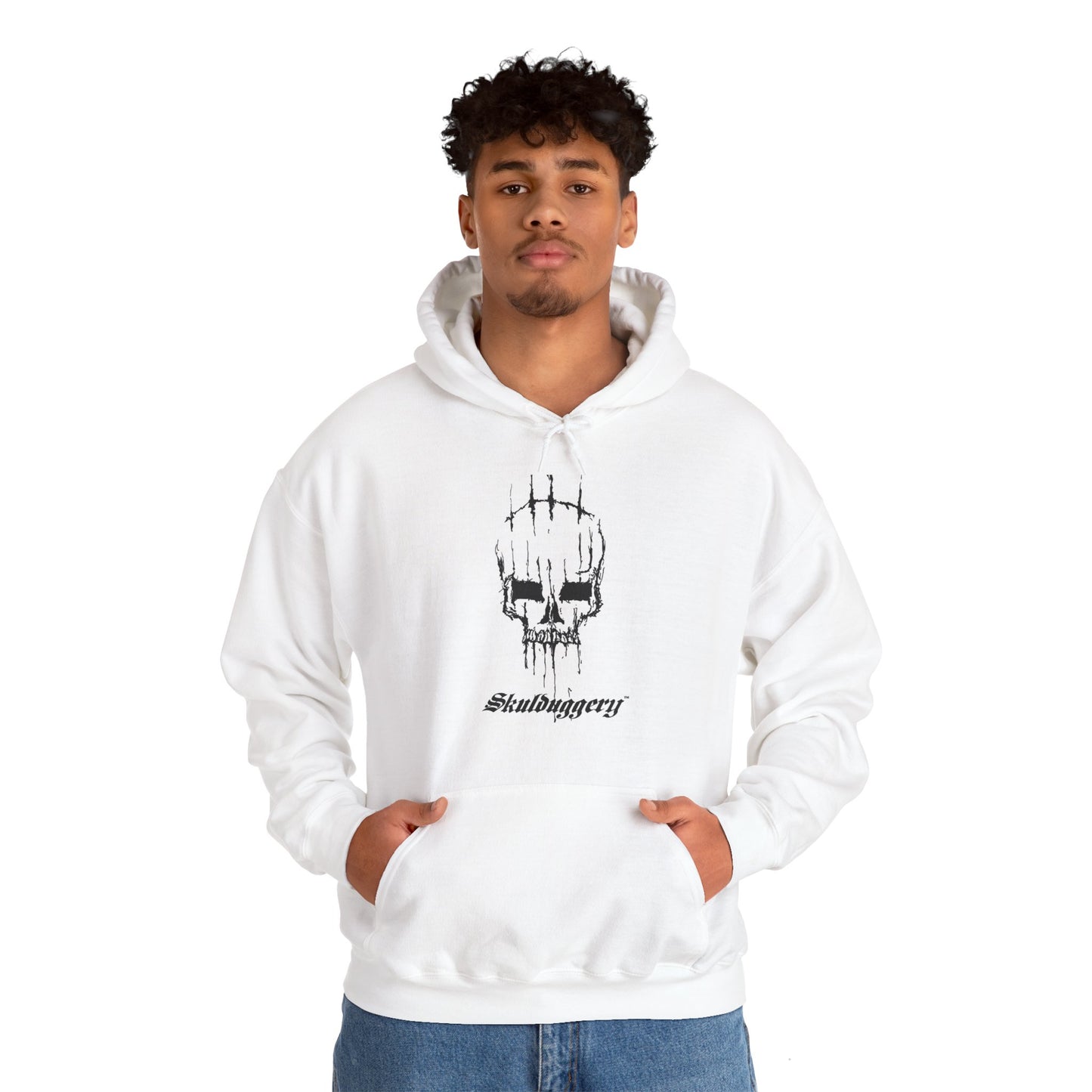 Skull Unisex Heavy Blend™ Hooded Sweatshirt