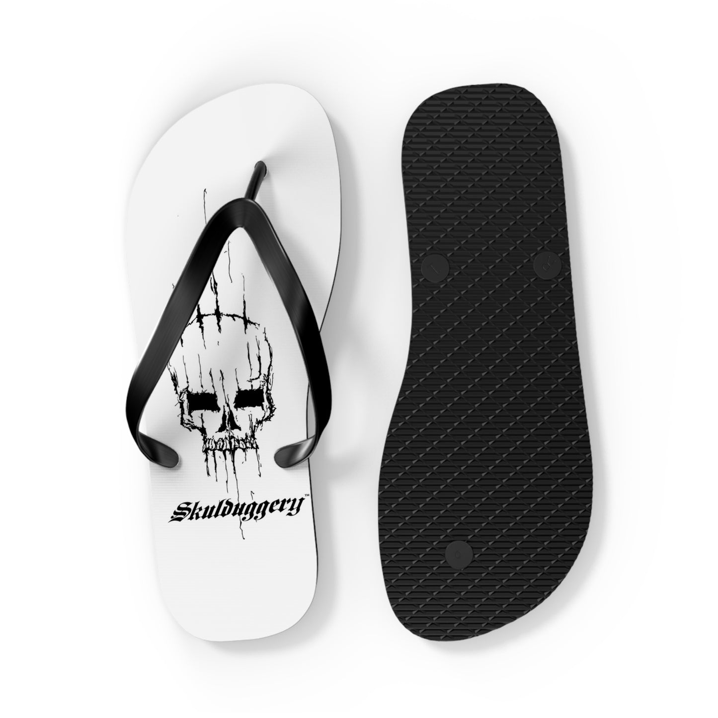 Skull Flip Flops