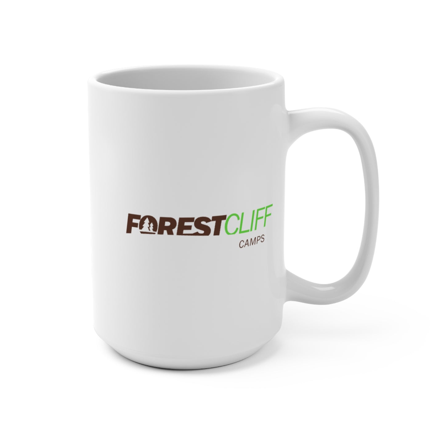 ForestCliff Camps 15oz Ceramic Mug – Branded Camp Coffee Cup