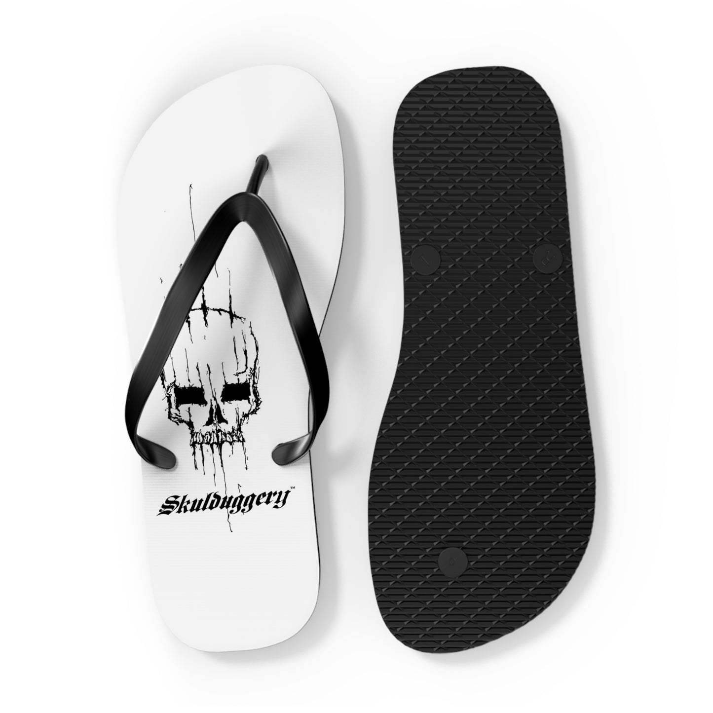 Skull Flip Flops