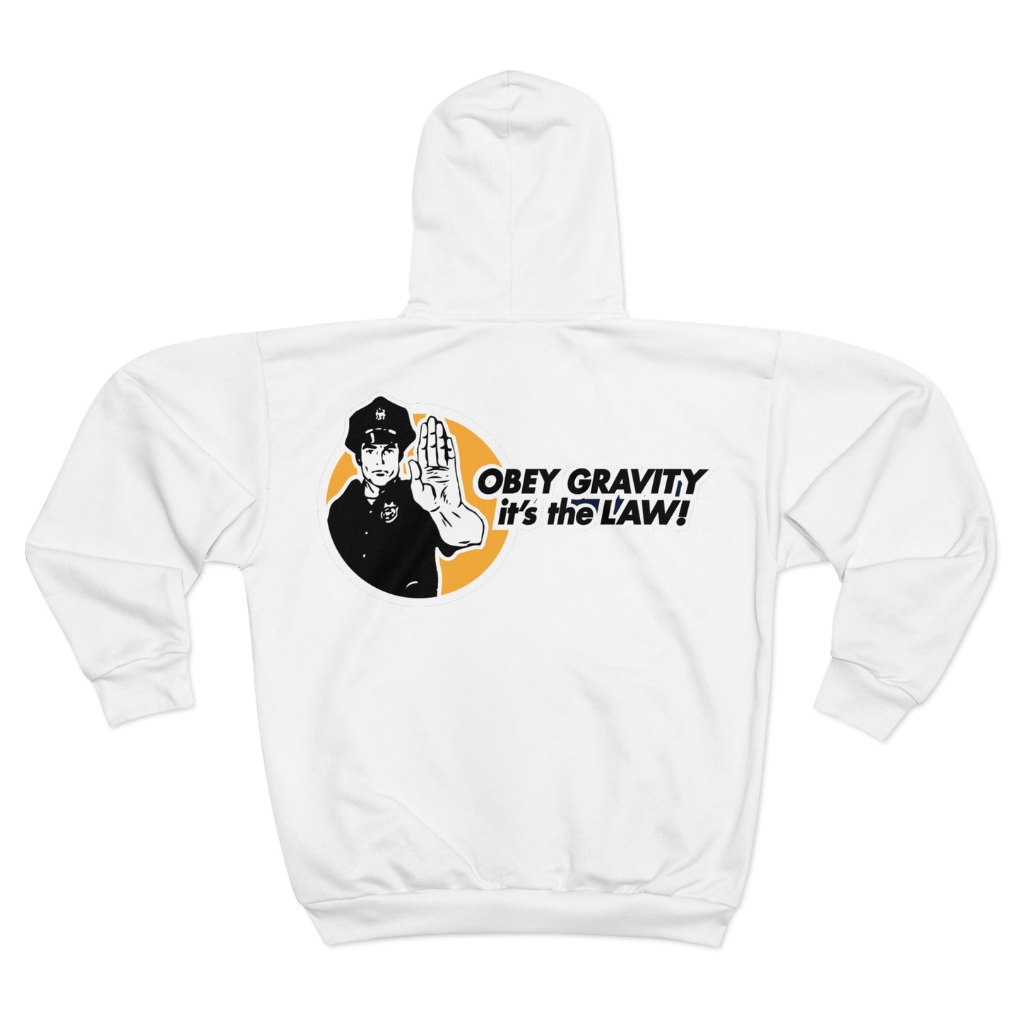Obey the Law Zip Hoodie