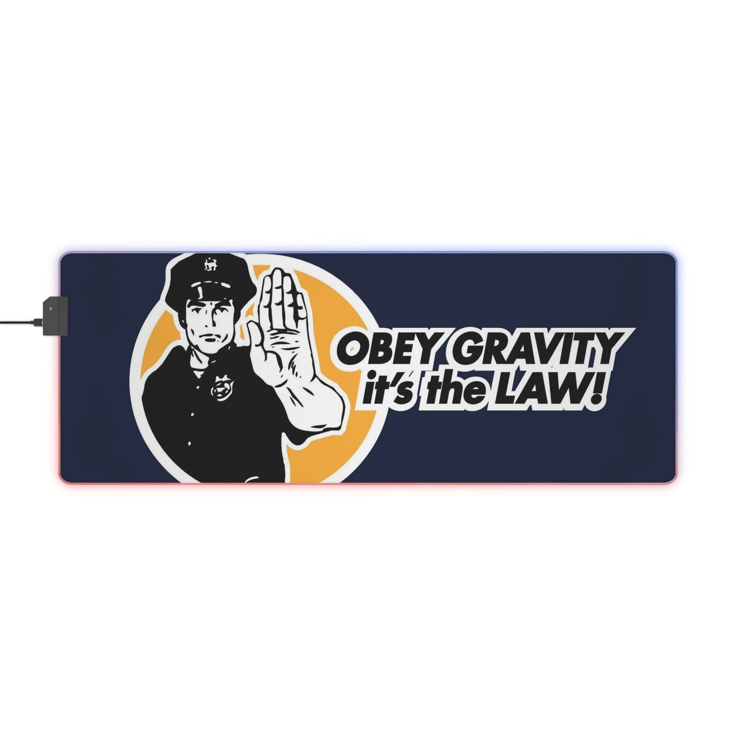 Obey Gravity LED Gaming Mouse Pad