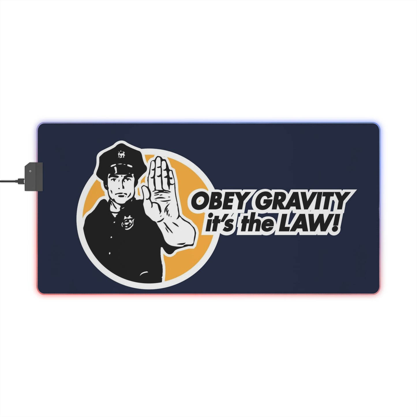 Obey Gravity LED Gaming Mouse Pad