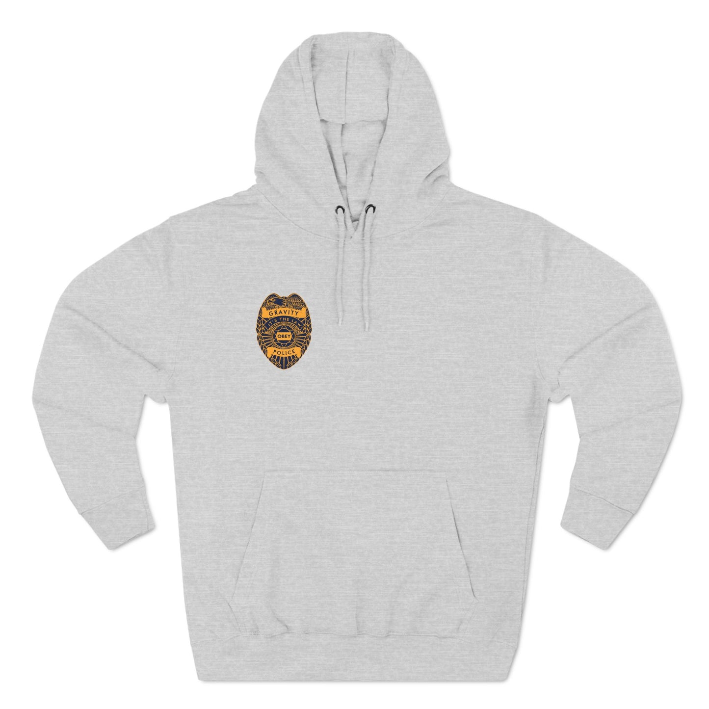 Fleece Hoodie - Gravity Police Design