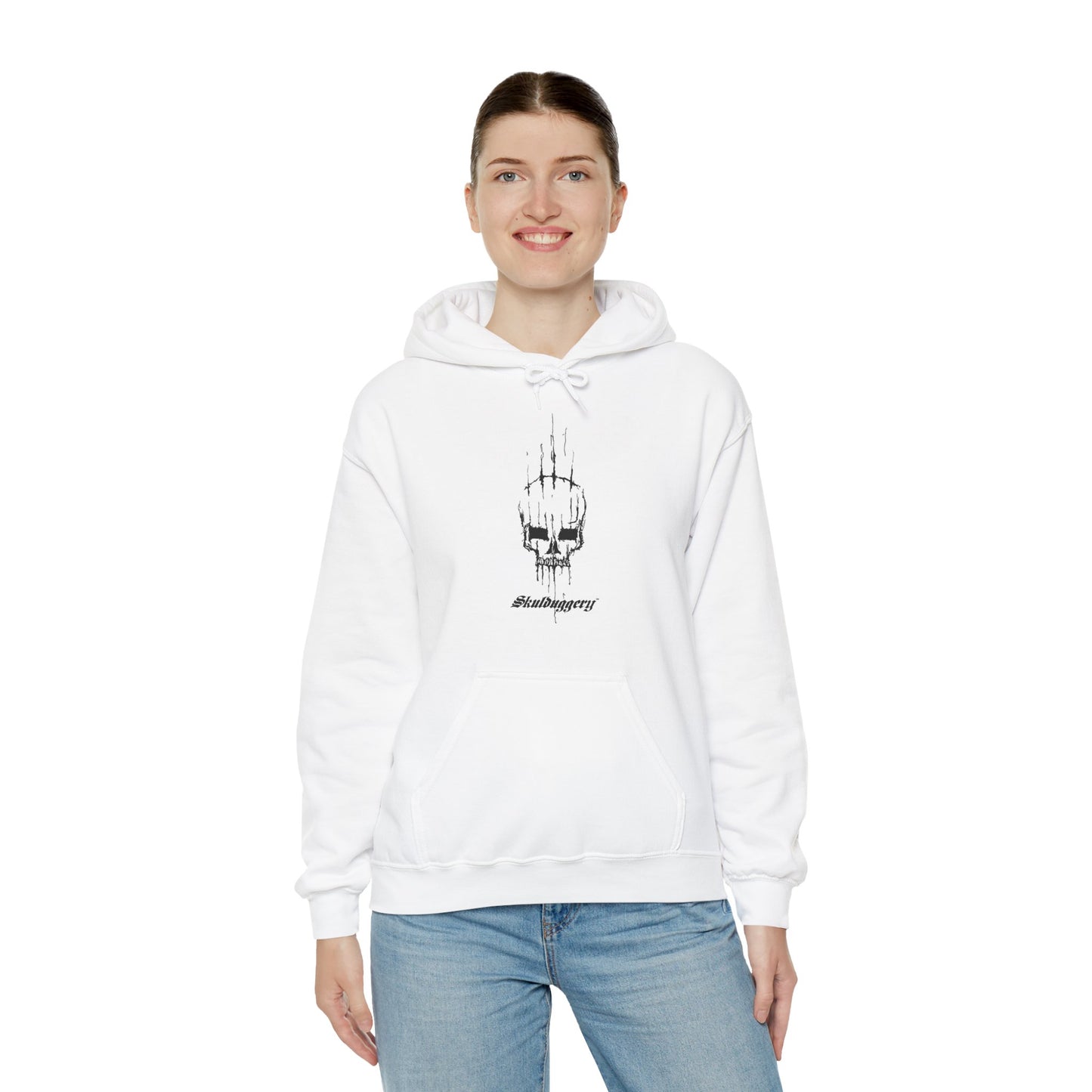 Skull Unisex Heavy Blend™ Hooded Sweatshirt