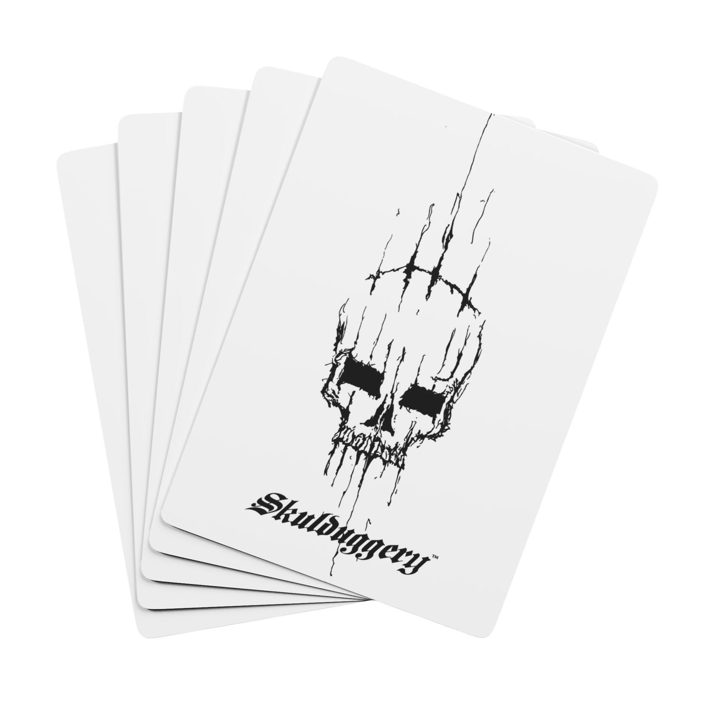 Skull Poker Cards