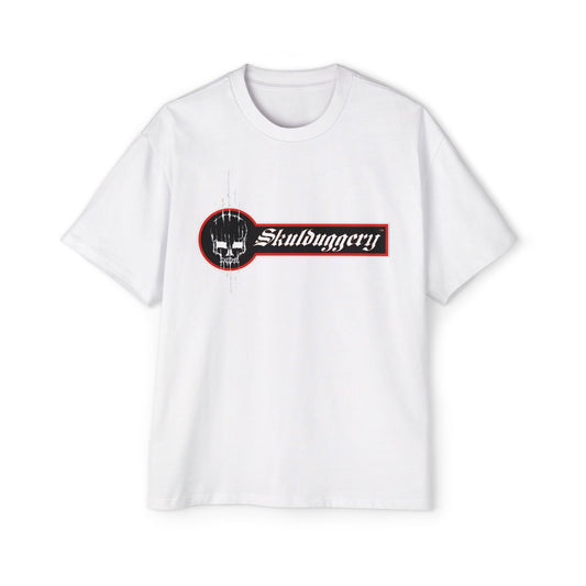 Oversized Tee Skulduggery Skeleton Key Logo Shirt