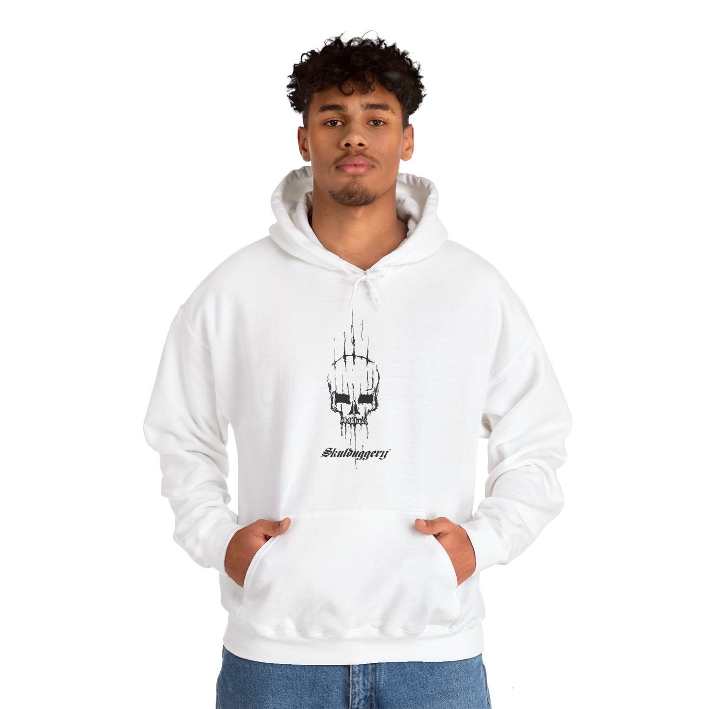 Skull Unisex Heavy Blend™ Hooded Sweatshirt