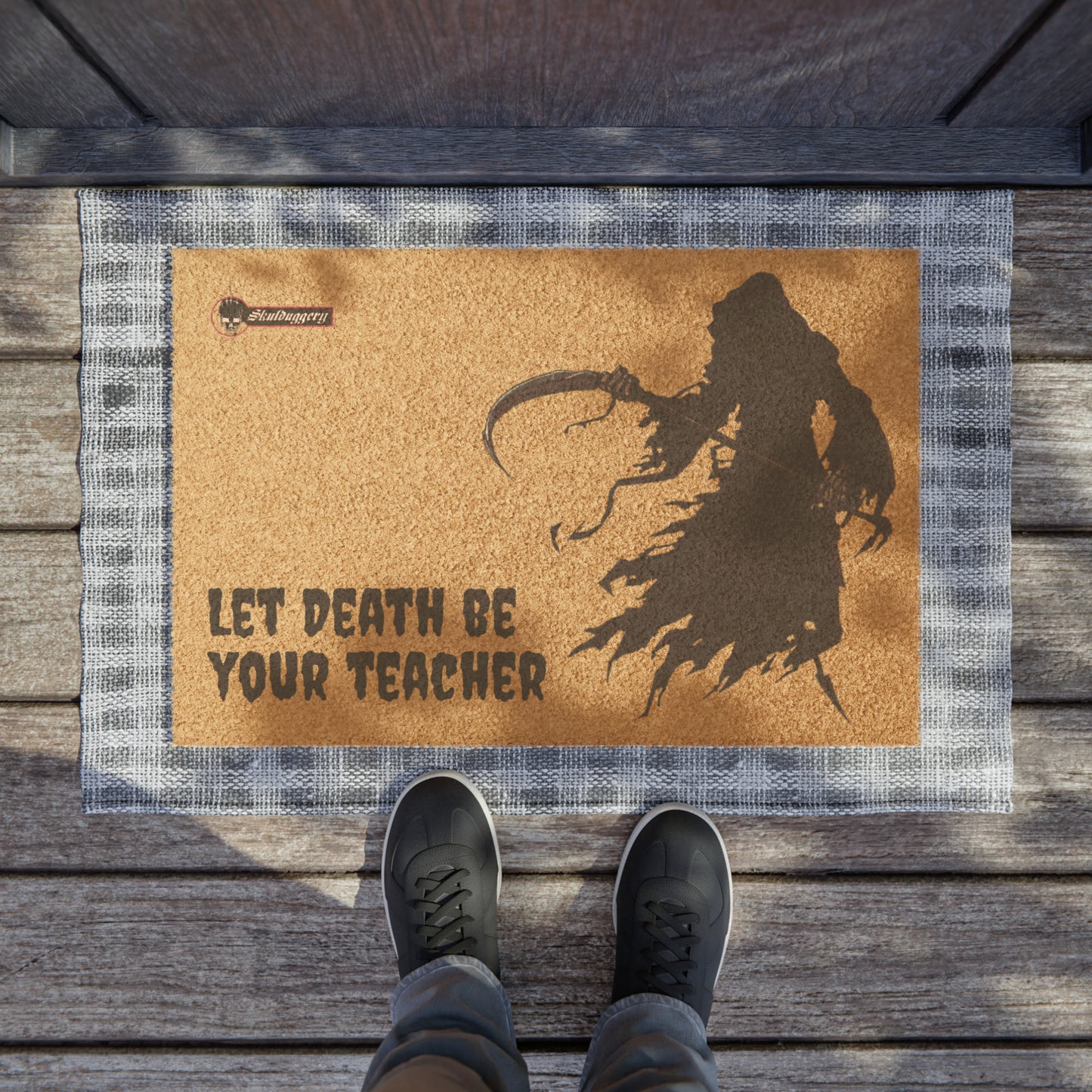 Death be your teacher Doormat