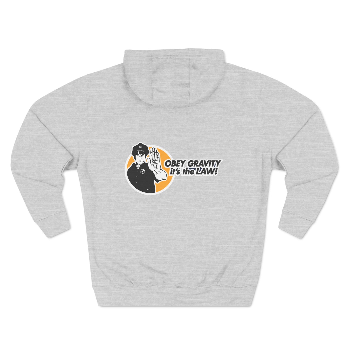 Fleece Hoodie - Gravity Police Design