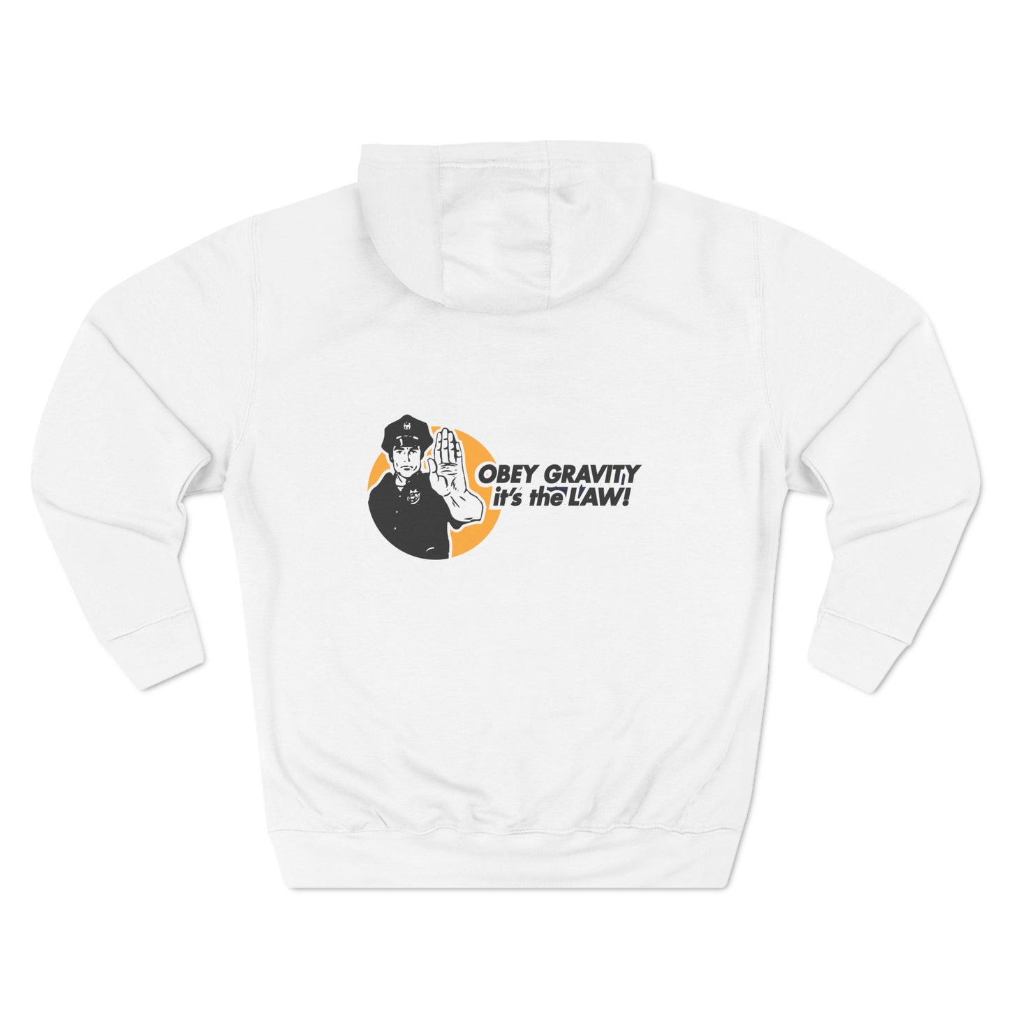 Fleece Hoodie - Gravity Police Design